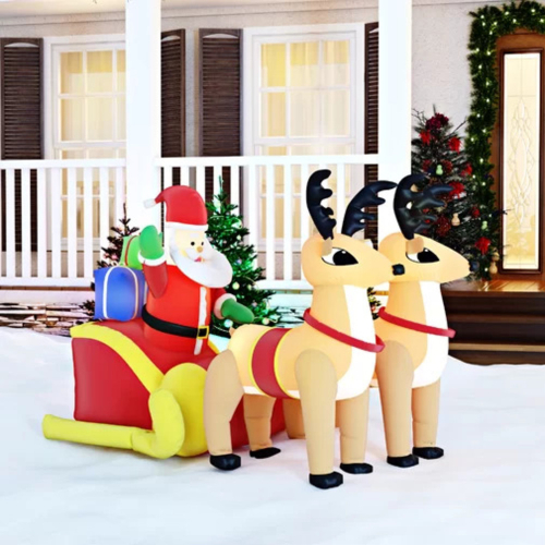 Top 10 Santa and Sleigh Inflatables